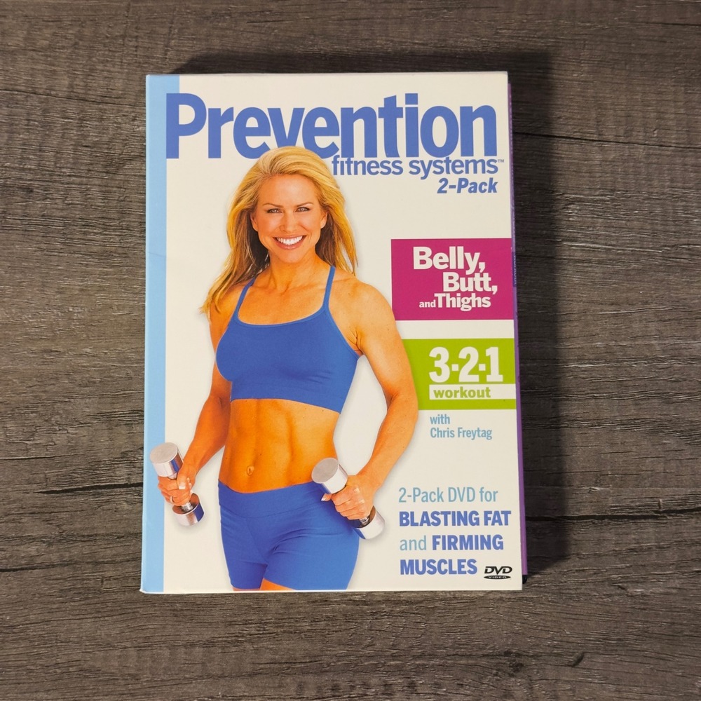Prevention: Belly,Butt &‎ Thighs/3,2,1 Workout 2 Pack DVD 2006